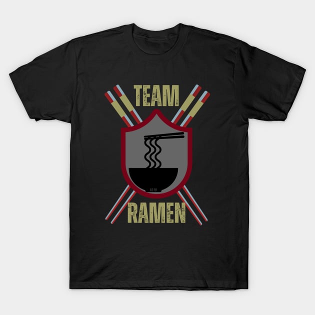 Funny Ramen - Team Ramen T-Shirt by SEIKA by FP